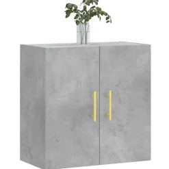 vidaXL Wandkast 60x31x60 cm bewerkt hout betongrijs