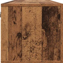 vidaXL Wandkast 100 x 36,5 x 35 cm Bewerkt hout Oudhout