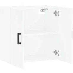 vidaXL Wandkast 60x31x60 cm bewerkt hout wit