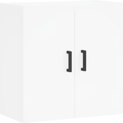 vidaXL Wandkast 60x31x60 cm bewerkt hout wit