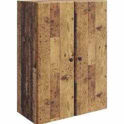 vidaXL Wandkast 66 x 34,5 x 90 cm Bewerkt hout Oud hout