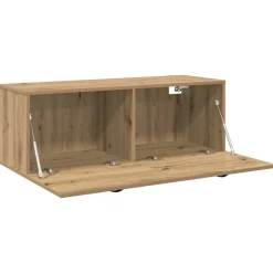 vidaXL Wandkast 100 x 36,5 x 35 cm Bewerkt hout Artisan Eiken