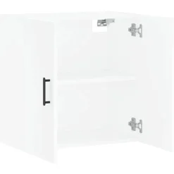 vidaXL Wandkast 60x31x60 cm bewerkt hout wit