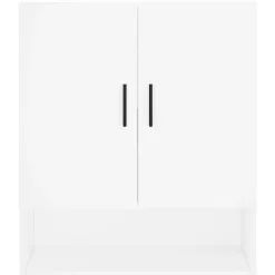 vidaXL Wandkast 60x31x70 cm bewerkt hout wit