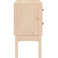 vidaXL Wandkast 90x40x78 cm massief grenenhout