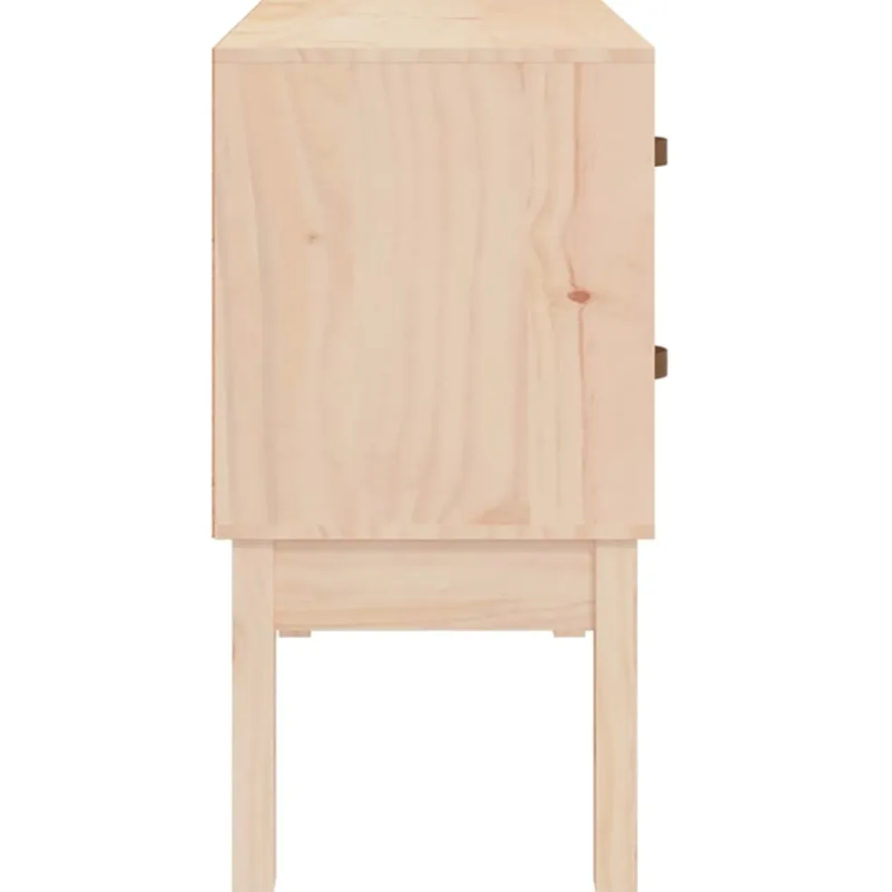 vidaXL Wandkast 90x40x78 cm massief grenenhout