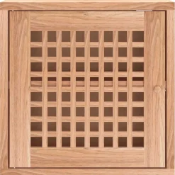 vidaXL Wandkast 42x18x42 cm massief walnotenhout