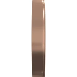 vidaXL Wandklok Ø29,5 cm polystyreen en glas goudkleurig en blauw