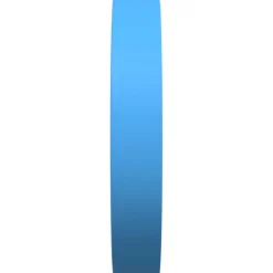 vidaXL Wandklok Ø25,5 cm polystyreen en glas blauw