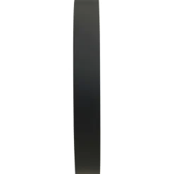 vidaXL Wandklok lichtgevend 30 cm zwart