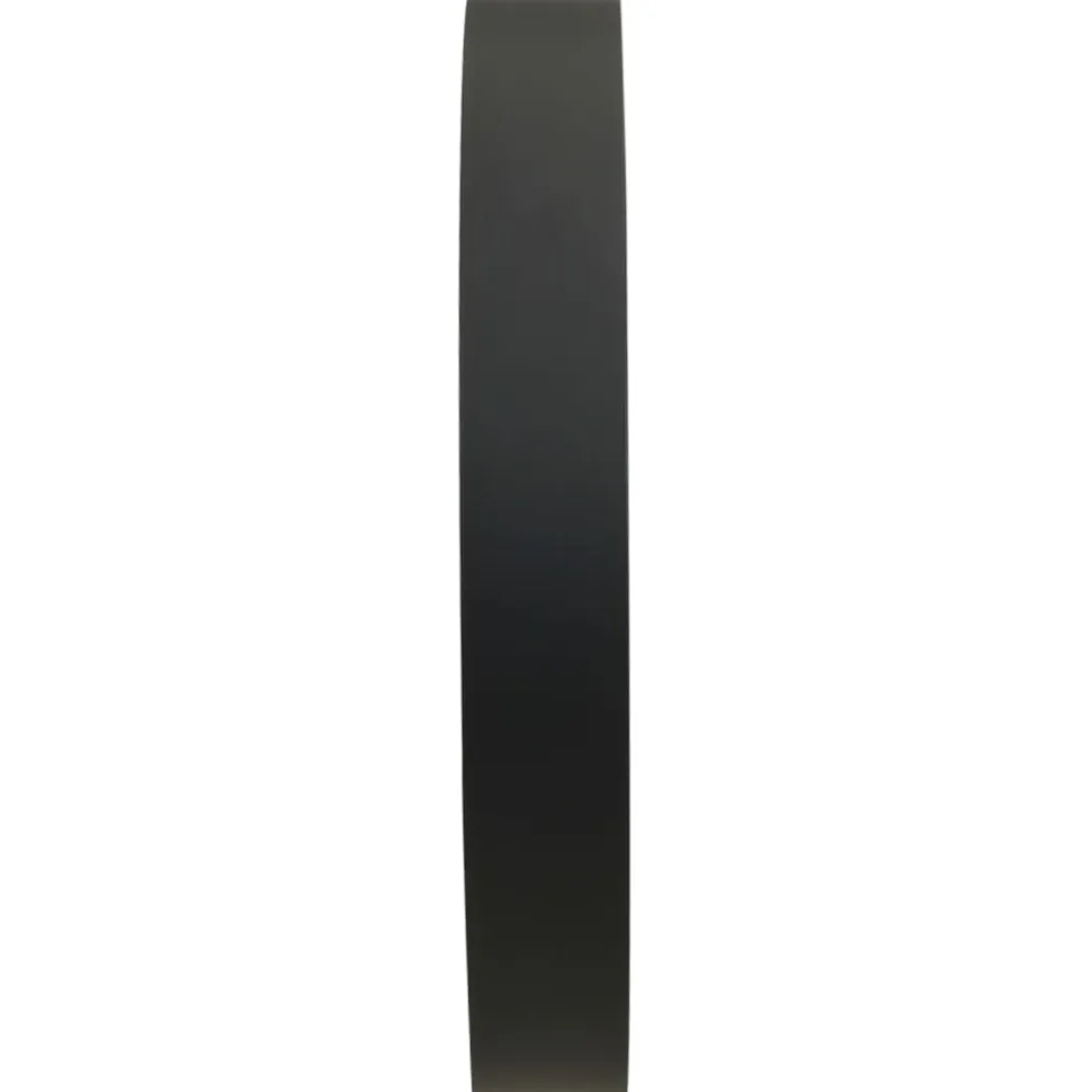 vidaXL Wandklok lichtgevend 30 cm zwart