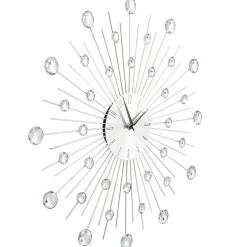 vidaXL Wandklok met quartz-mechanisme 50 cm modern ontwerp