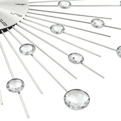 vidaXL Wandklok met quartz-mechanisme 50 cm modern ontwerp