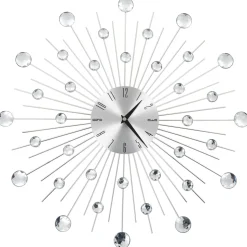 vidaXL Wandklok met quartz-mechanisme 50 cm modern ontwerp