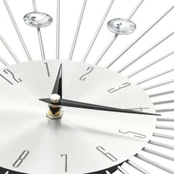 vidaXL Wandklok met quartz-mechanisme 50 cm modern ontwerp
