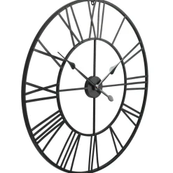 vidaXL Wandklok vintage-stijl met quartz-mechanisme XXL 80 cm metaal