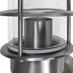 vidaXL Wandlamp roestvrijstaal