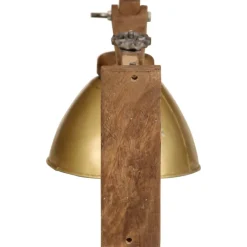 vidaXL Wandlamp 25 W E27 antiek messingkleurig