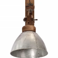 vidaXL Wandlamp 25 W E27 vintage zilverkleurig