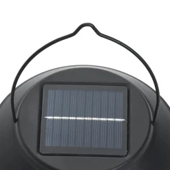vidaXL Wandlantaarns voor buiten 2 st solar flikkerende vlam warmwit