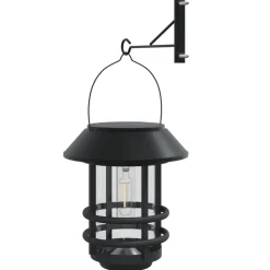 vidaXL Wandlantaarns voor buiten 2 st solar wit