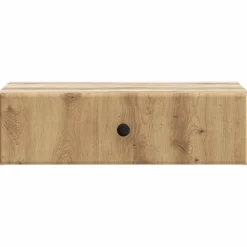 vidaXL Wandmontage Zijtafel 59 x 34,5 x 17 cm Bewerkt hout