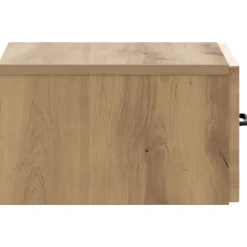 vidaXL Wandmontage Zijtafel 59 x 34,5 x 17 cm Bewerkt hout