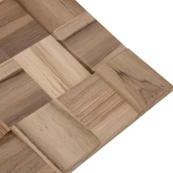 vidaXL Wandpaneel 11 st Naturel 30 x 30 x 2 cm