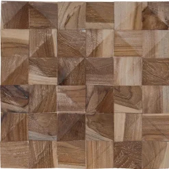 vidaXL Wandpaneel 11 st Naturel 30 x 30 x 2 cm