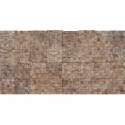 vidaXL Wandpaneel 11 st Naturel 30 x 30 x 2 cm
