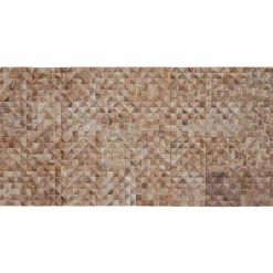 vidaXL Wandpanelen 11 st Witgewassen 30 x 30 x 1,7 cm Massief Teakhout
