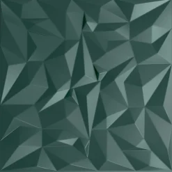 vidaXL Wandpanelen 12 st 50 x 50 cm Amethist Groen XPS Schuim