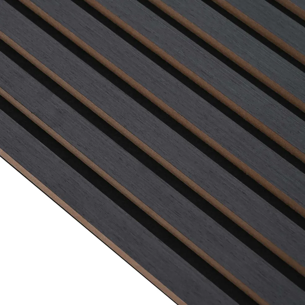 vidaXL Wandpanelen 2 st 60,5 x 60 cm Antracietkleurig