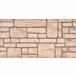 vidaXL Wandpanelen 10 st 100 x 50 cm Beige EPS-schuim