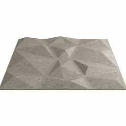 vidaXL Wandpanelen 24 st 50 x 50 cm Betongrijs XPS Schuim