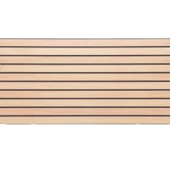 vidaXL Wandpanelen 5 st 100 x 50 cm Bruin EPS-schuim