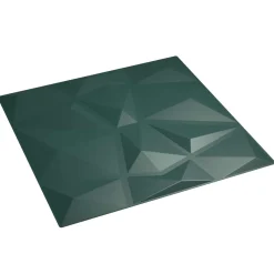 vidaXL Wandpanelen 24 st 50 x 50 cm Groen XPS Schuim
