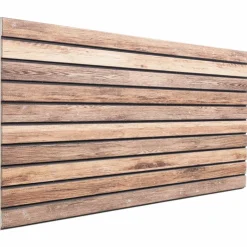 vidaXL Wandpanelen 5 st 100 x 50 cm Licht Bruin EPS-schuim