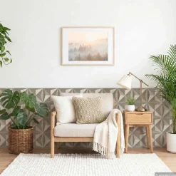 vidaXL Wandpanelen 12 st 50 x 50 cm Origami Groen XPS Schuim