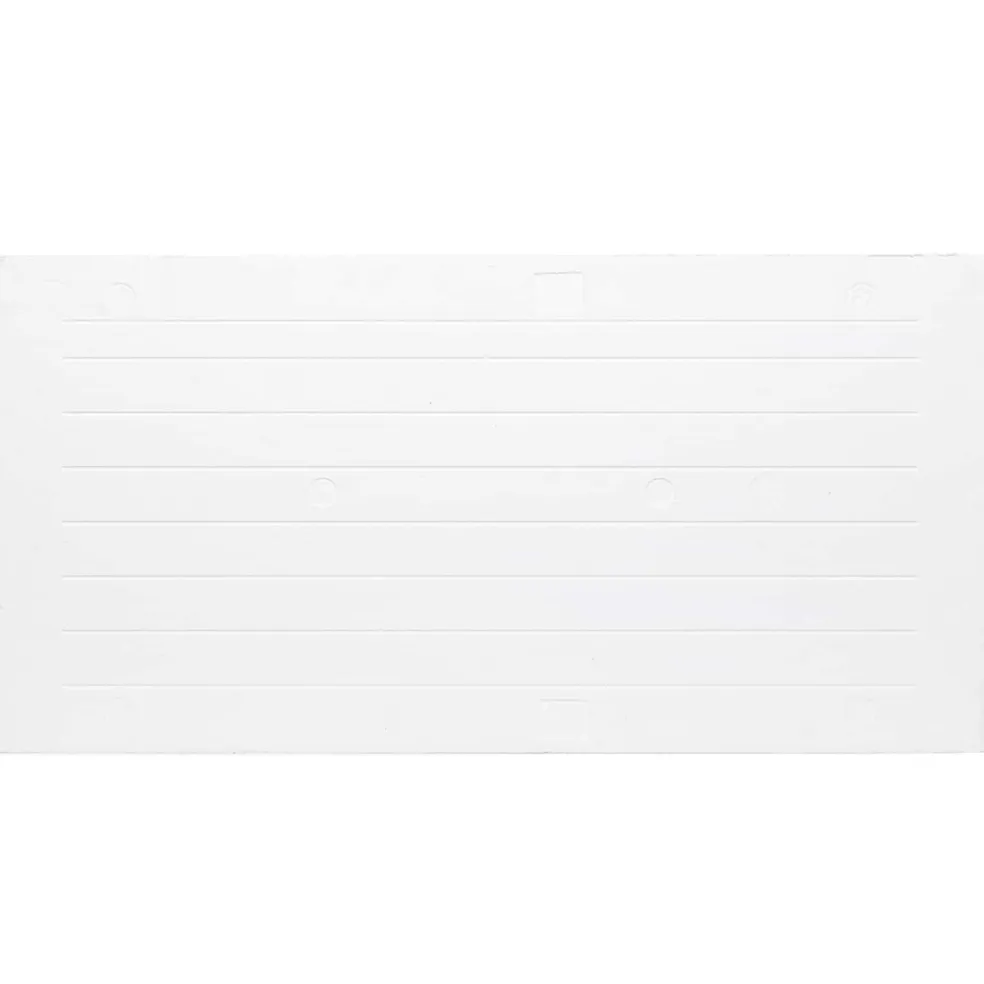 vidaXL Wandpanelen 10 st 100 x 50 cm Rood EPS-schuim