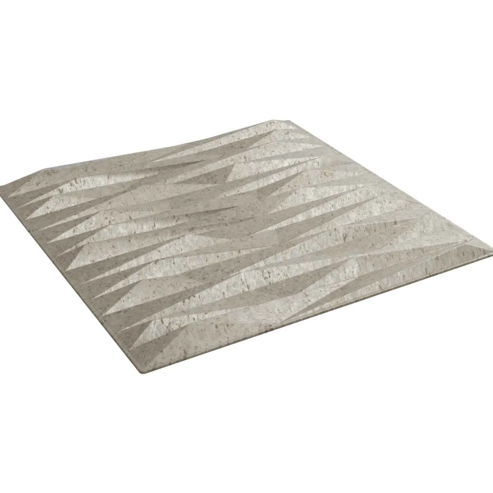 vidaXL Wandpanelen 12 st 50 x 50 cm Steen Beton XPS Schuim