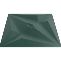vidaXL Wandpanelen 12 st 50 x 50 cm Ster Groen XPS Schuim