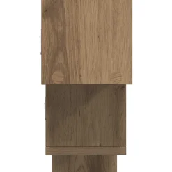 vidaXL Wandplank Artisanaal eiken 48 x 15 x 42 cm Bewerkt hout