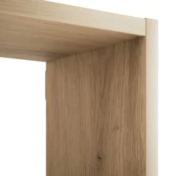 vidaXL Wandplank Artisanaal eiken 87 x 17 x 75 cm Bewerkt hout