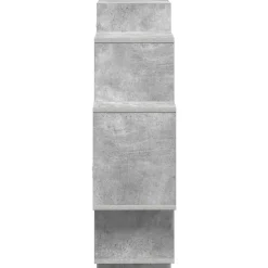 vidaXL Wandplank Betongrijs 90 x 25 x 90 cm Bewerkt hout