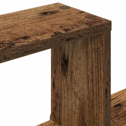 vidaXL Wandplank Oud hout 48 x 15 x 42 cm Bewerkt hout