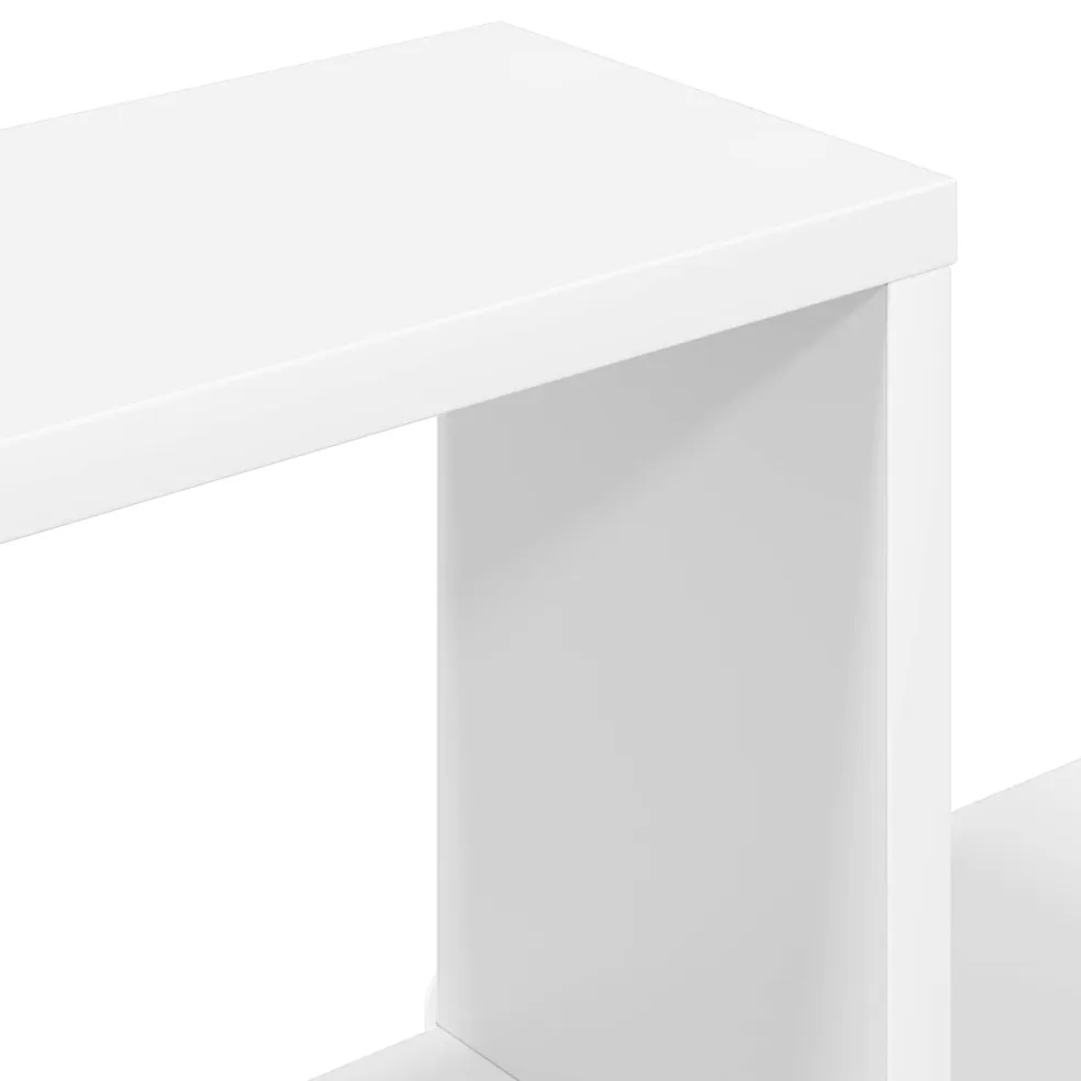 vidaXL Wandplank Wit 48 x 15 x 42 cm Bewerkt hout