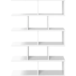 vidaXL Wandplank Wit 70 x 20 x 100 cm Bewerkt hout