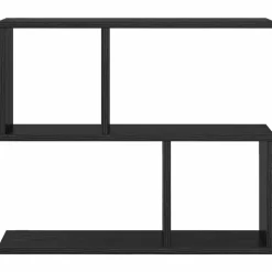 vidaXL Wandplank Zwart eiken 60 x 12 x 50,5 cm Bewerkt hout