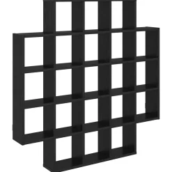 vidaXL Wandplank Zwart eiken 100 x 13 x 100 cm Bewerkt hout